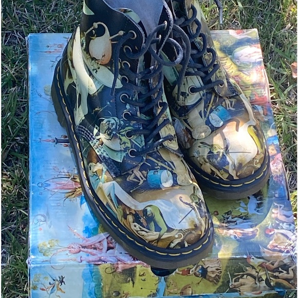 Dr. Martens 1460 Pascal “Hell”Boot🥾The Museum Collection, Hieronymus Bosch - Picture 2 of 12